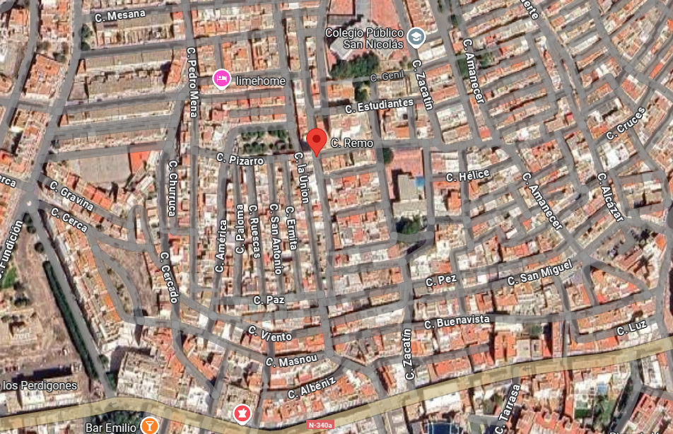 Casa okupada en Almería