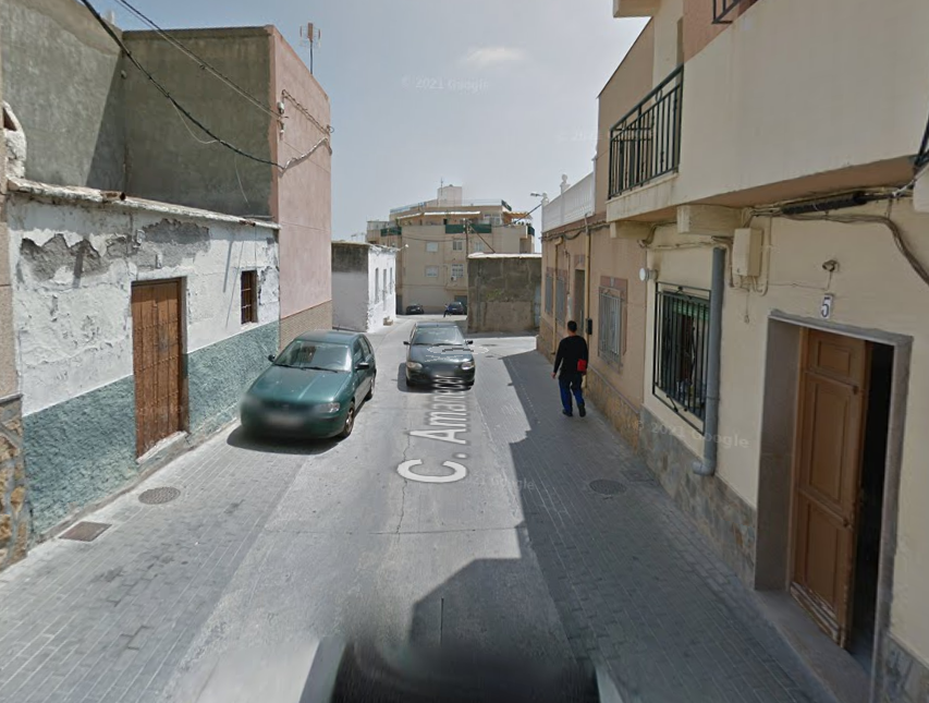 Casa okupada en Almería