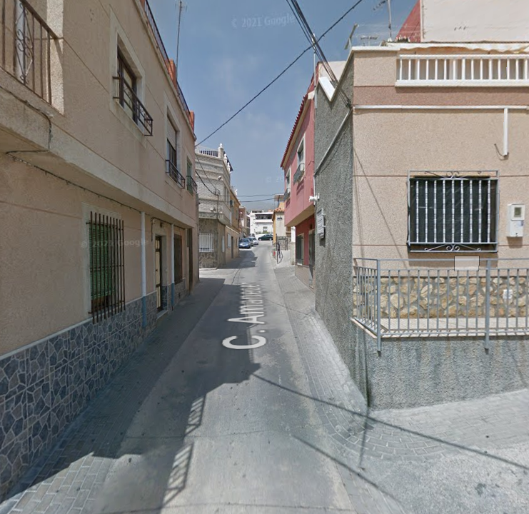 Casa okupada en Almería