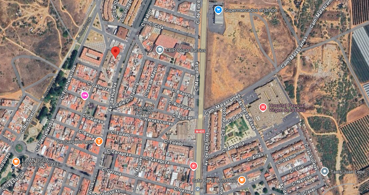 Piso okupado en Huelva