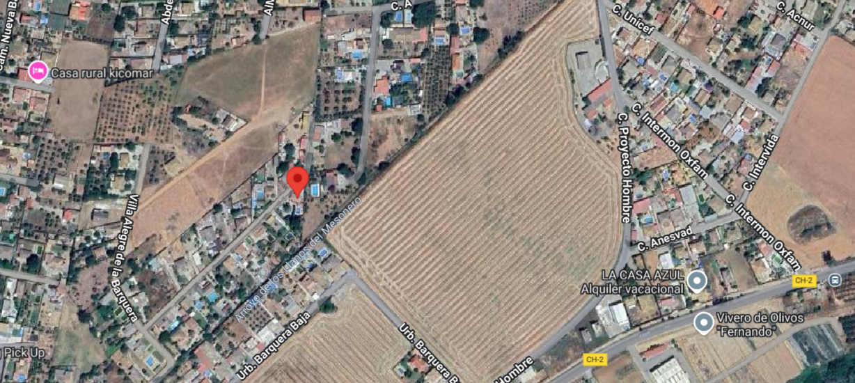 Casa okupada en Córdoba
