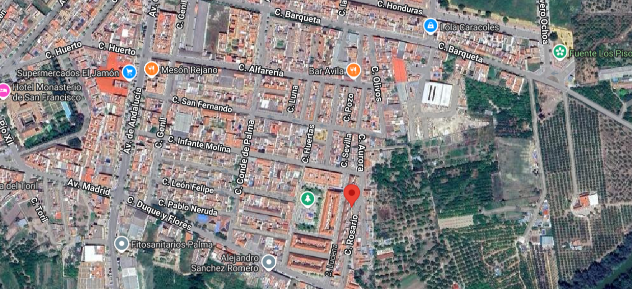 Casa okupada en Córdoba