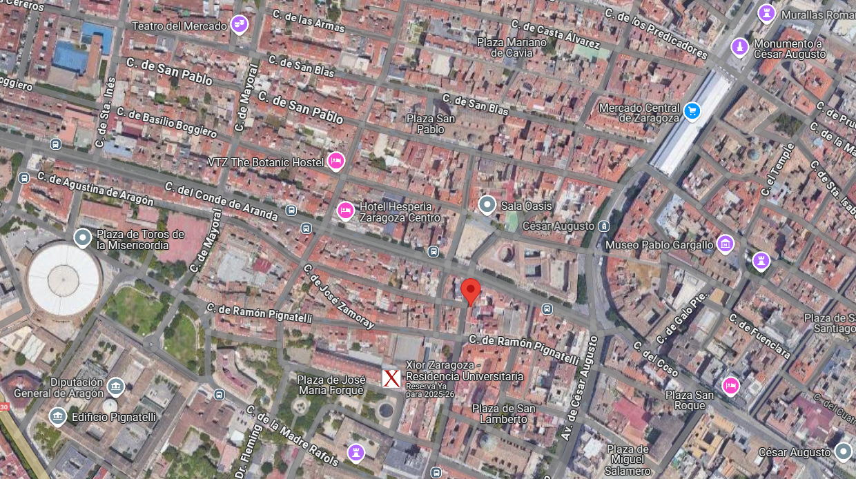 Piso okupado en Zaragoza