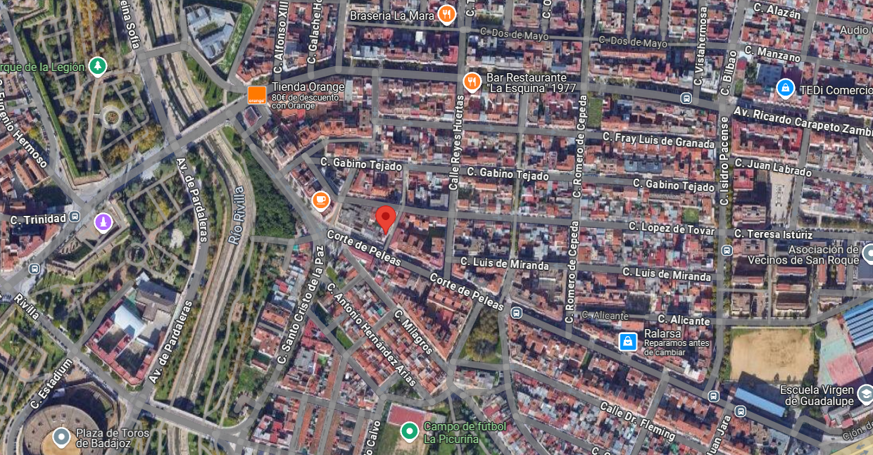 Piso okupado en Badajoz