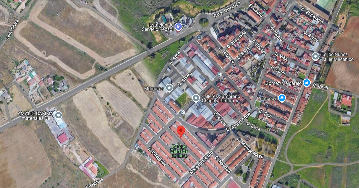 Piso okupado en Badajoz