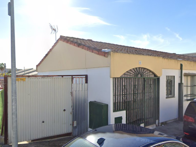 Casa okupada en Badajoz