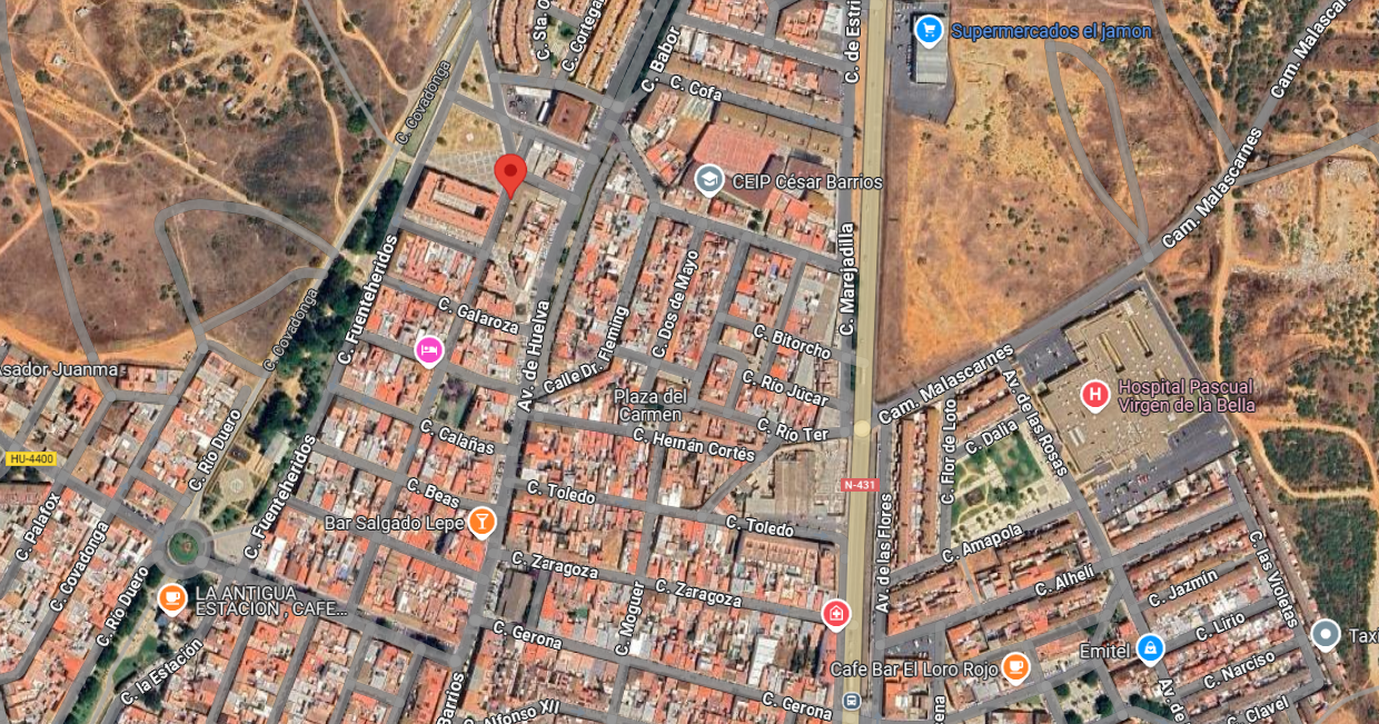 Piso okupado en Huelva
