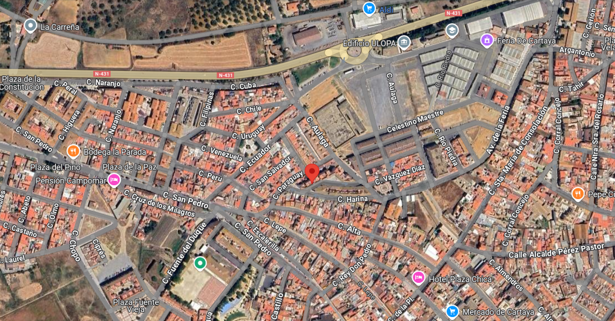 Piso okupado en Huelva