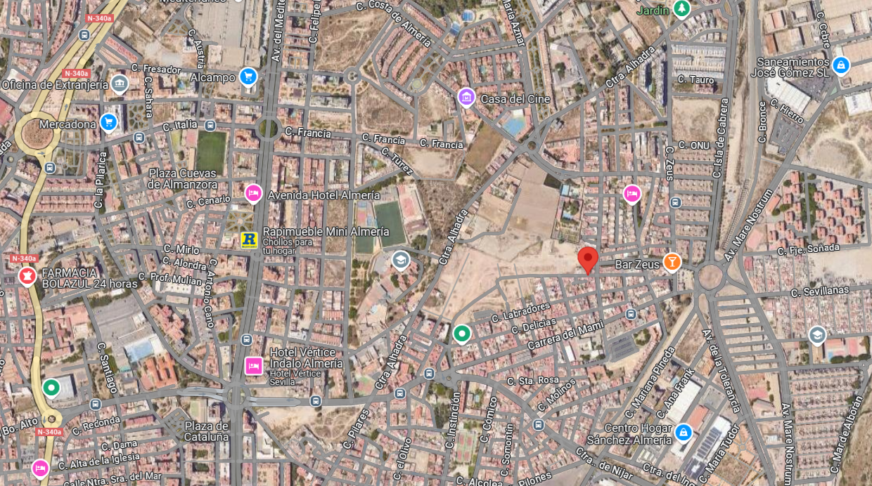 Piso okupado en Almería