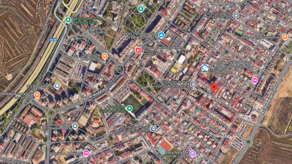 Piso okupado en Cádiz