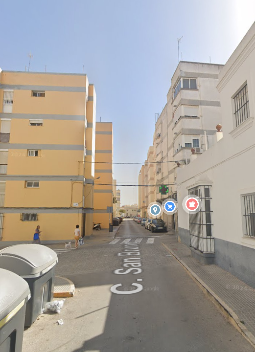 Piso okupado en Cádiz