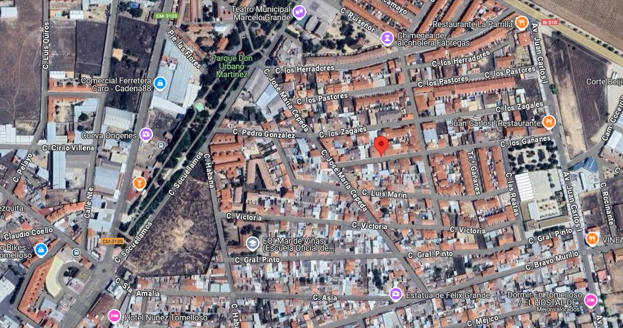 Casa okupada en Ciudad Real