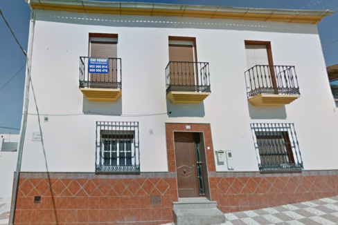 Casa okupada en Málaga