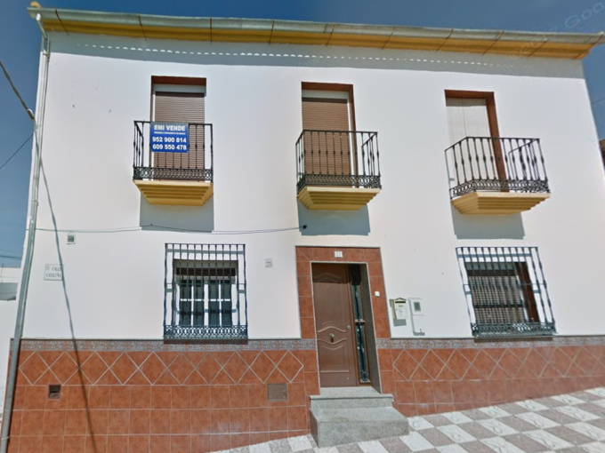 Casa okupada en Málaga