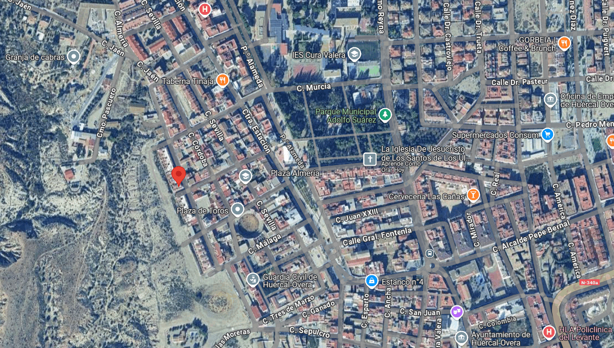 Casa okupada en Almería