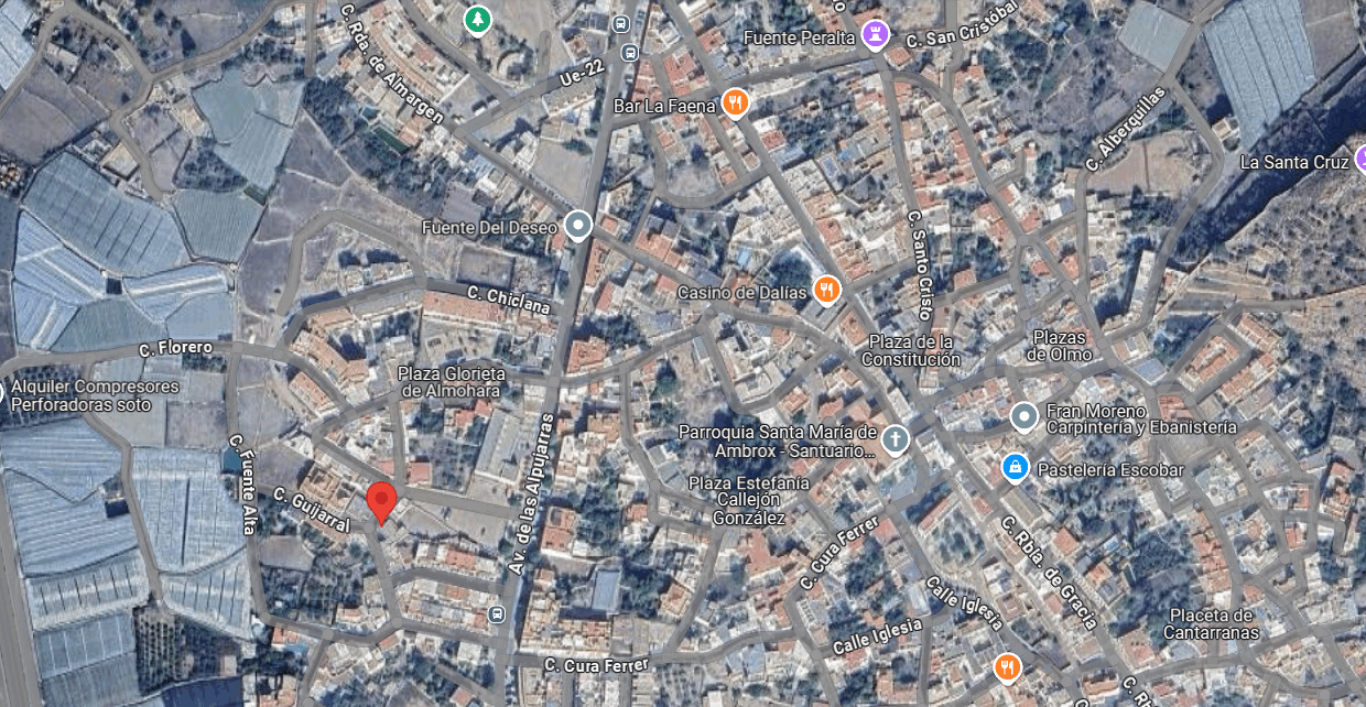Casa okupada en Almería