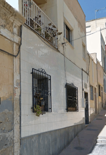 Casa okupada en Almería