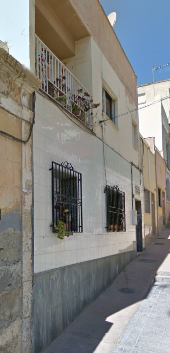 Casa okupada en Almería