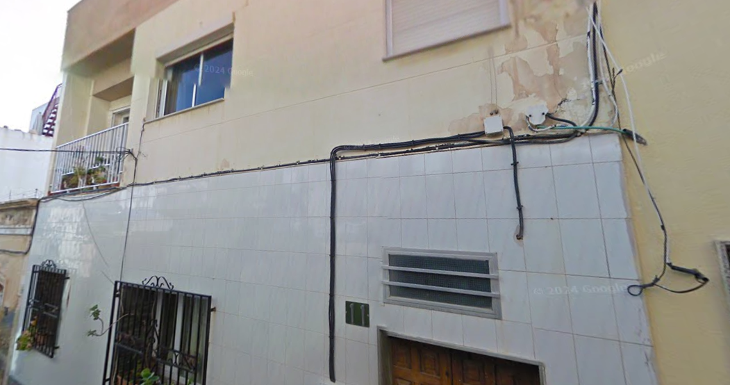 Casa okupada en Almería