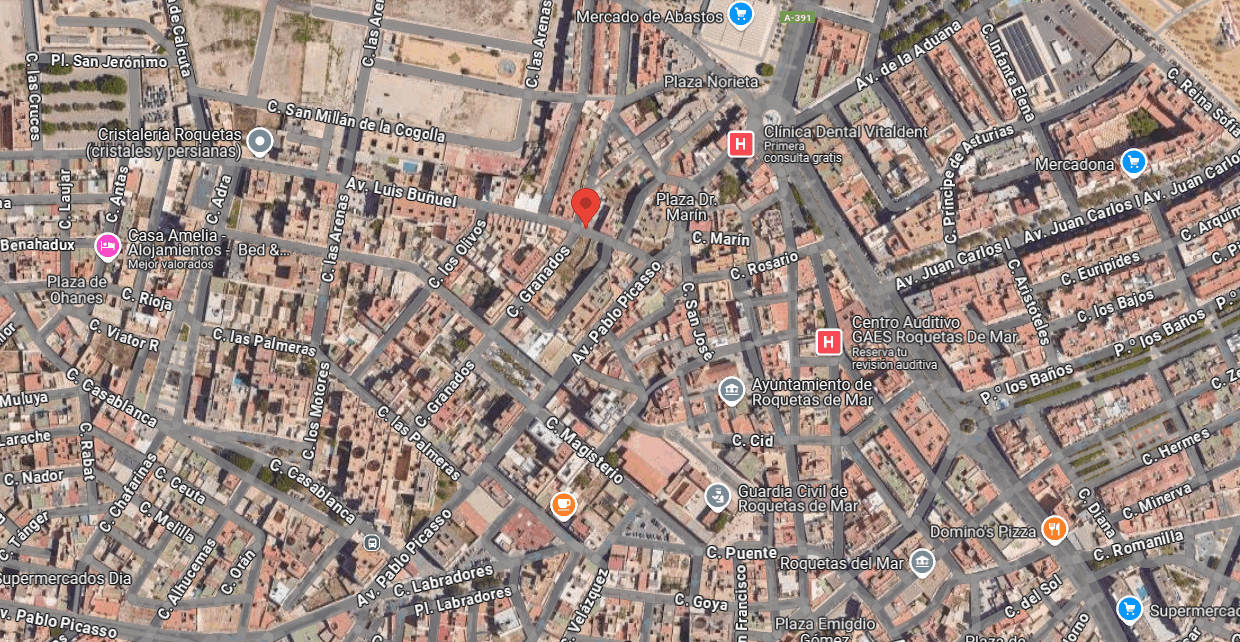 Casa okupada en Almería