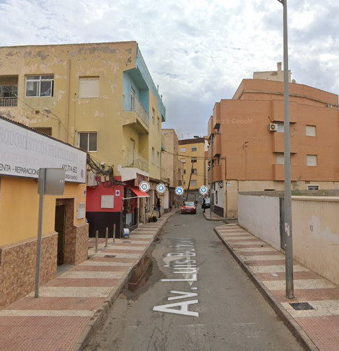 Casa okupada en Almería
