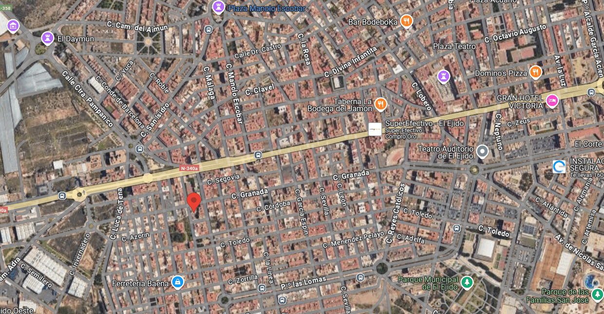Piso okupado en Almería