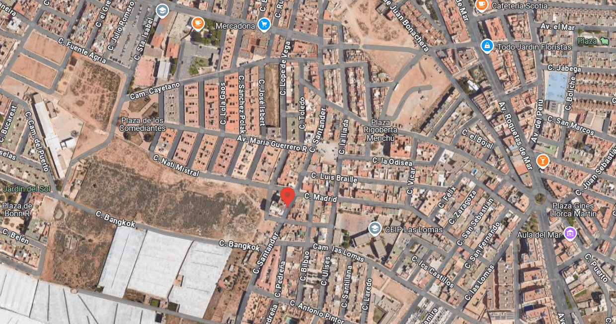 Piso okupado en Almería