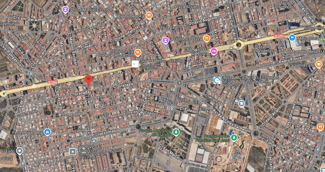 Piso okupado en Almería