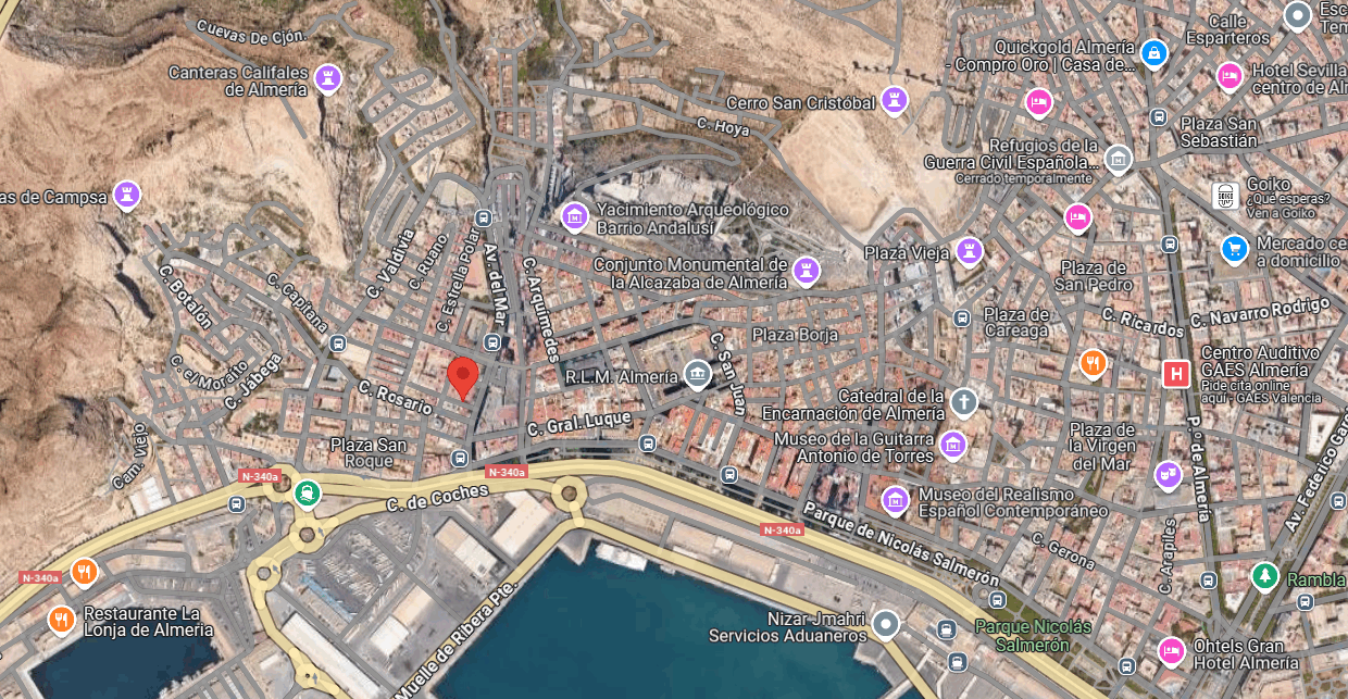 Piso okupado en Almería