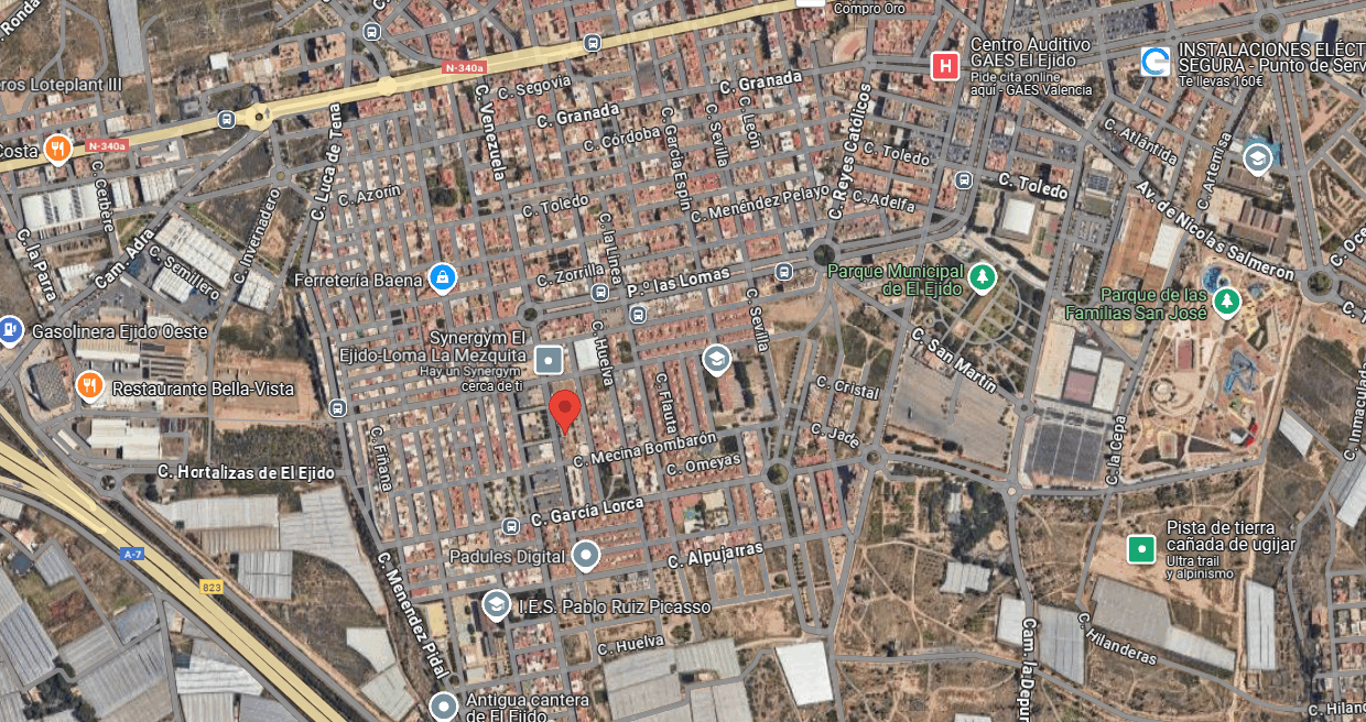 Piso okupado en Almería