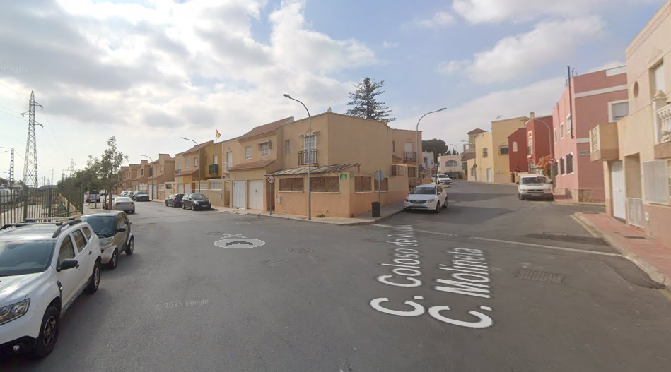Casa okupada en Almería
