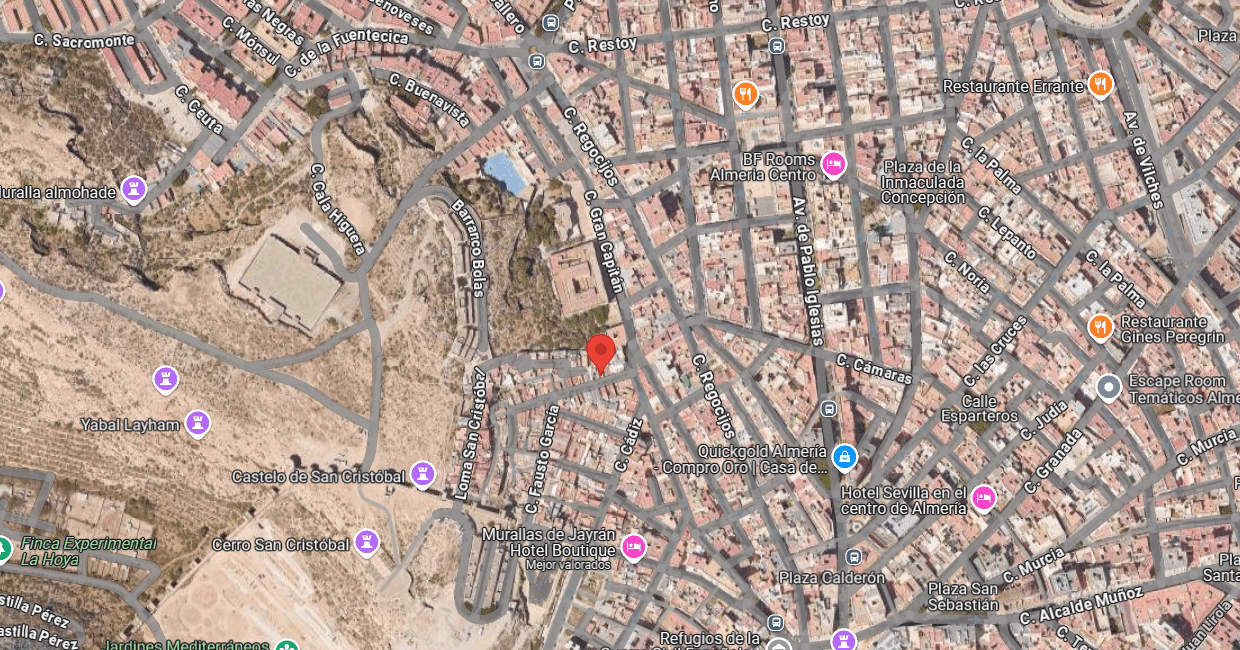 Casa okupada en Almería