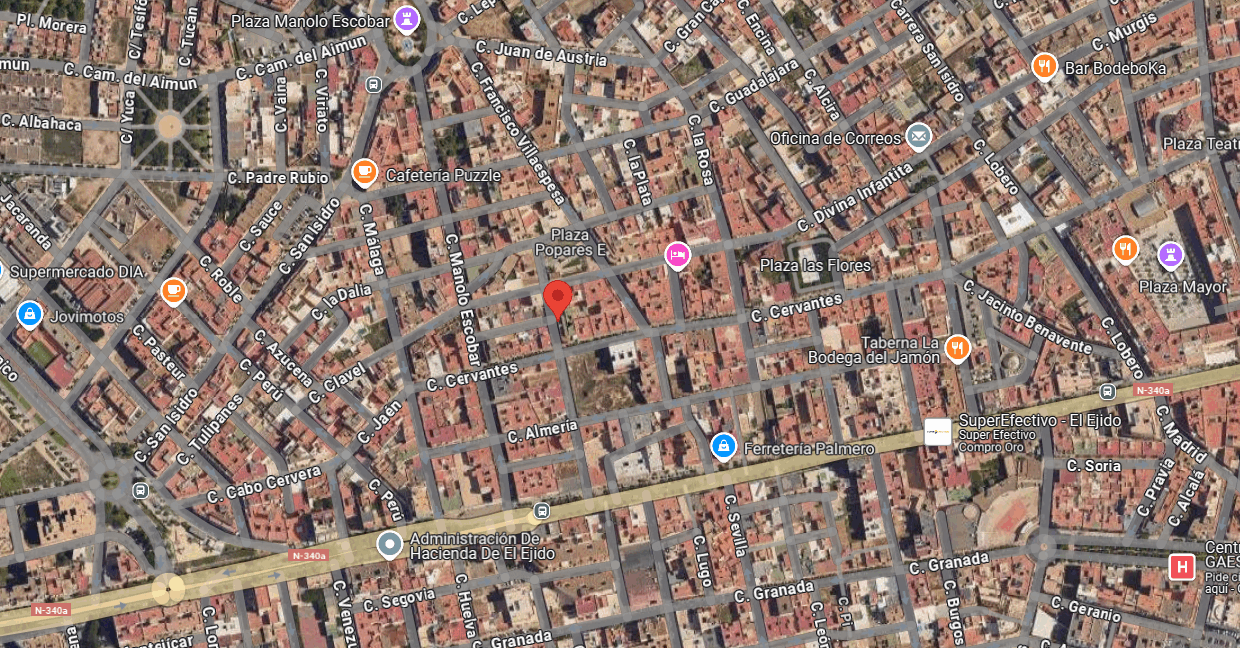 Piso okupado en Almería