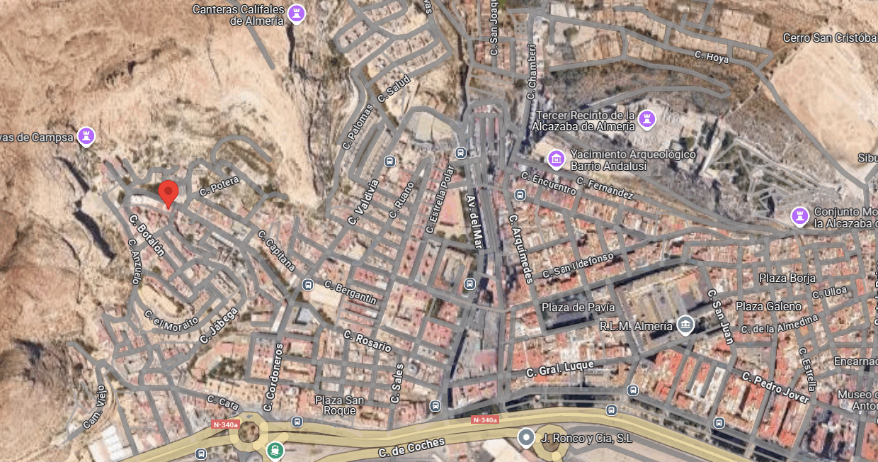 Piso okupado en Almería