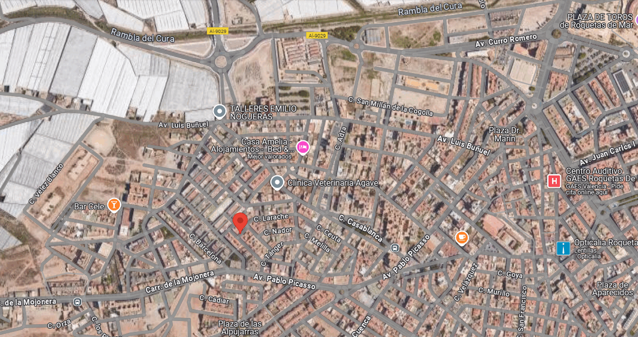 Piso okupado en Almería