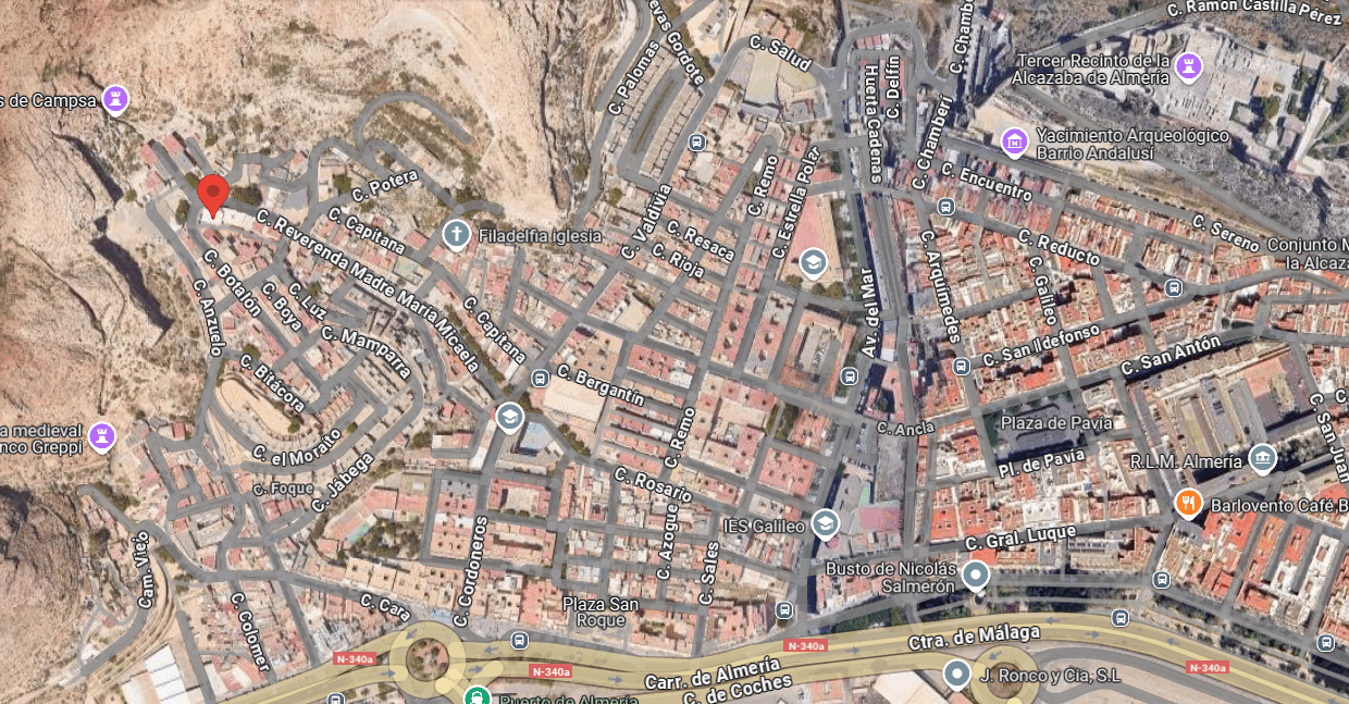 Piso okupado en Almería