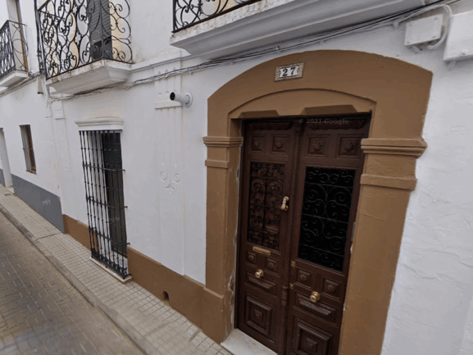 Casa okupada en Badajoz
