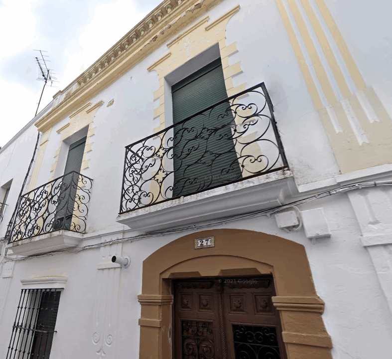 Casa okupada en Badajoz