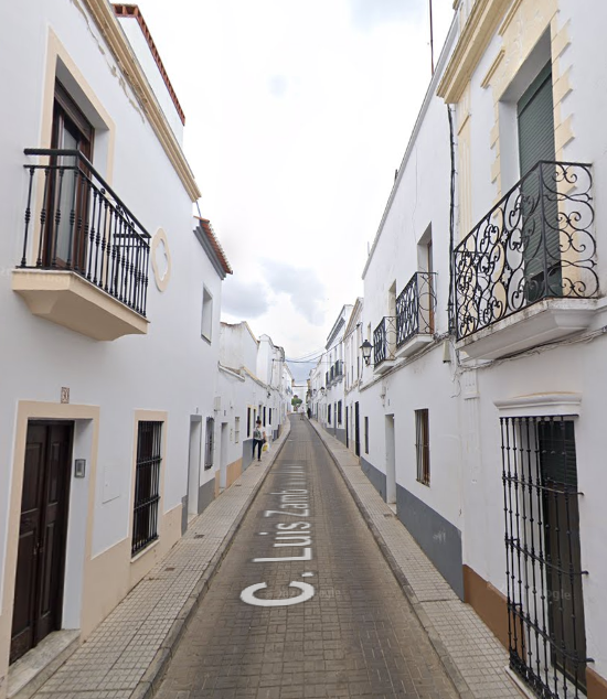 Casa okupada en Badajoz