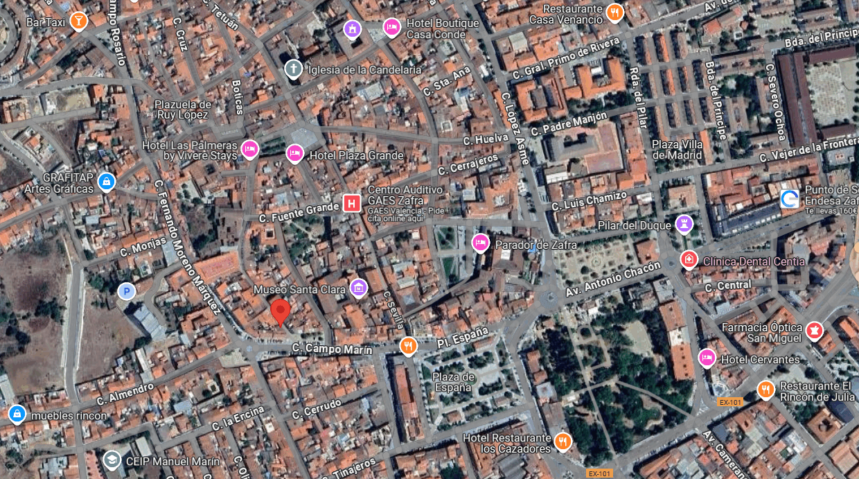 Casa okupada en Badajoz