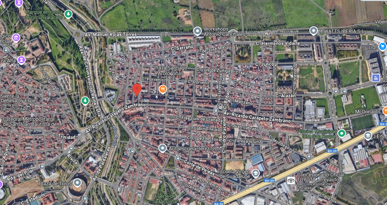 Piso okupado en Badajoz