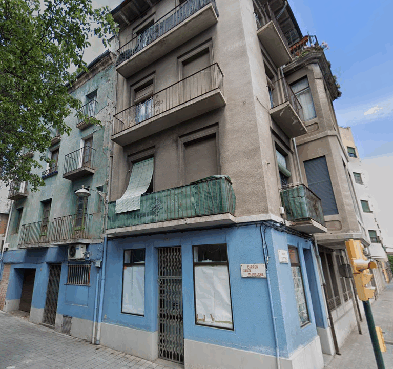 Piso okupado en Girona