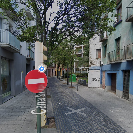 Piso okupado en Girona