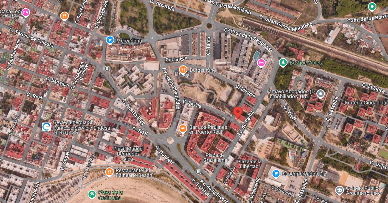 Piso okupado en Cádiz