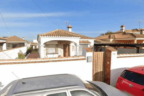 Casa okupada en Cádiz