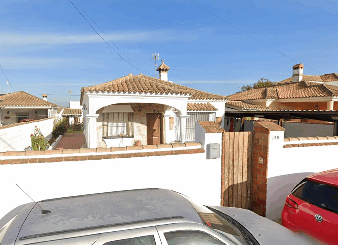 Casa okupada en Cádiz