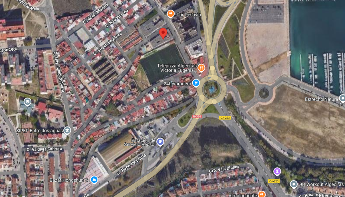 Piso okupado en Cádiz