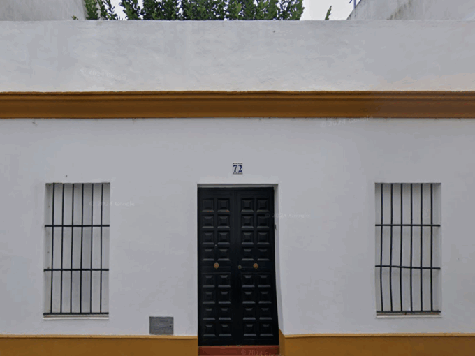 Casa okupada en Cádiz