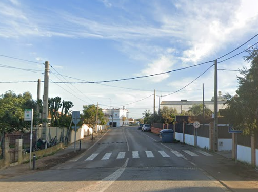 Casa okupada en Cádiz