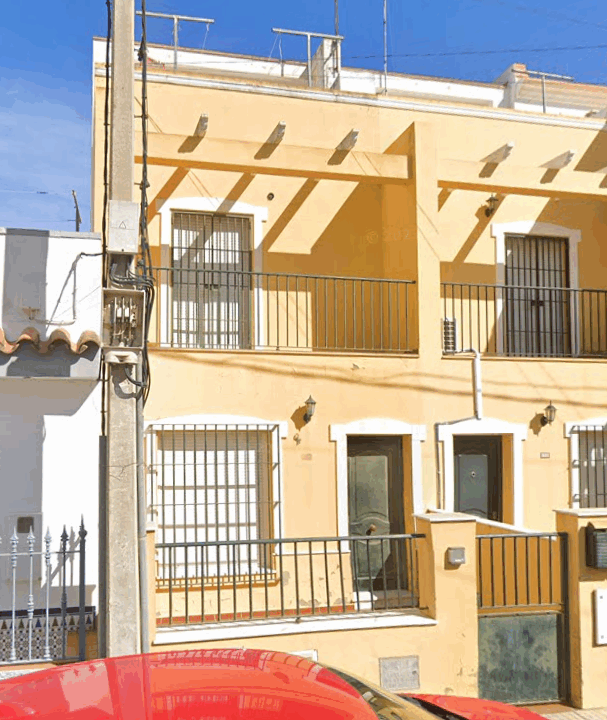 Casa okupada en Cádiz